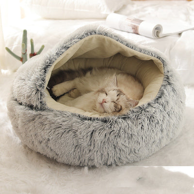 Kuschlig warmes Katzenbett