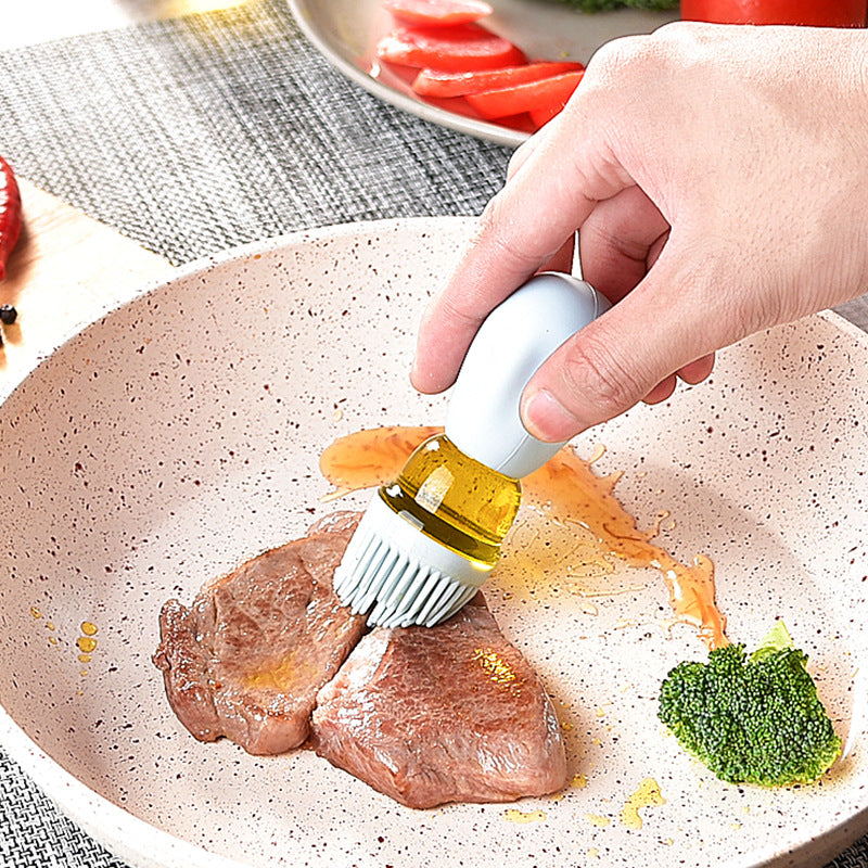 Gift Buddys Öl-Spender mit praktischem Pinsel Kopf