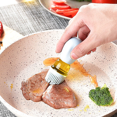 Gift Buddys Öl-Spender mit praktischem Pinsel Kopf