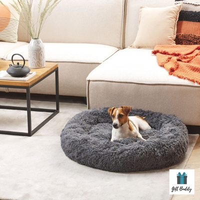 Flauschig warmes  Gift Buddy Hundebett