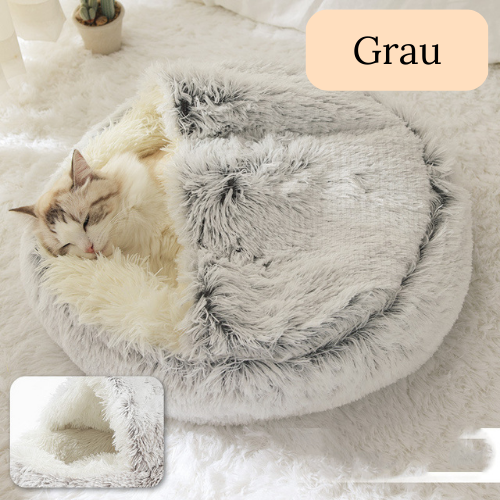 Kuschlig warmes Katzenbett